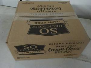 lot 536 image: 8 - 8 oz Tubs Dairy Free Cream Chee...