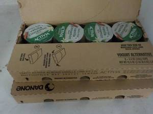 lot 537 image: 16 Tubs Dairy Free Vanilla Cinnamon...