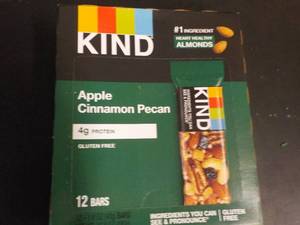 lot 549 image: Box of 12 KIND Apple Cinnamon Pecan...
