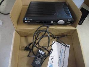 lot 105 image: AT and T Cisco WIFI U -verse...