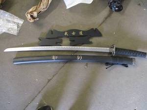 lot 115 image: Decorative Asian Sword...
