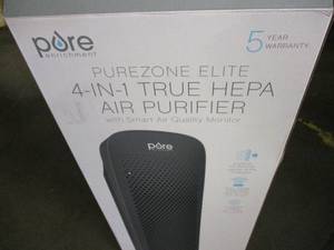 lot 128 image: Pure Enrichment 4 in 1 Air Purifier...