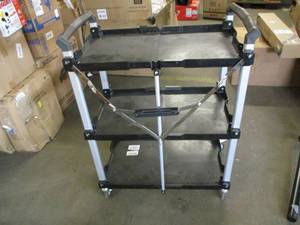 lot 132 image: 3 Shelf Olympia Cart...