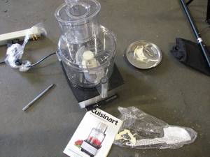 lot 153 image: Cuisinart Food Processor - testedw...