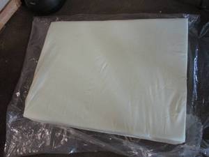 lot 166 image: 38 x 29 x 4 Foam Cushion...