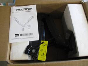 lot 206 image: MountUp Dual Monitor Counterbalance...