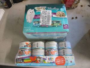 lot 218 image: 36 Cans of Cat Chow...