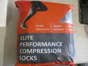 lot 230 image: Elite Performance Compression Socks...