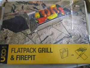 lot 231 image: Flatpack Grill and Firepit...