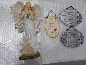 lot 49 image: 12 Angel and Hanging Dcor...