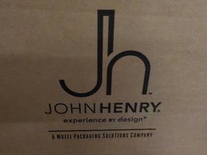 lot 62 image: Case of John Henry Perforated Vario...