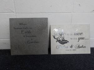 lot 69 image: Tiles with Sayings...