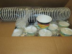 lot 12 image: case of 1000 68 oz food containers...
