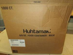 lot 13 image: case of 1000 68 oz food containers...