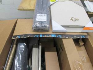 lot 34 image: box of decor, storage and more ...