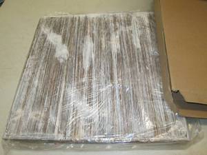 lot 65 image: large rustic ottoman tray ...