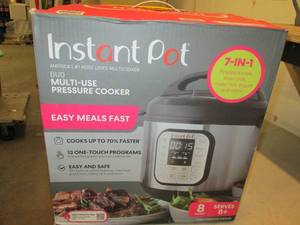lot 80 image: instant pot has a cracked pot ...