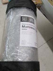 lot 88 image: chrarcoal infused memory foam mattr...