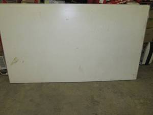 lot 112 image: big white board 90 inches x 51 inch...