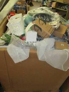 lot 113 image: big gaylordpallet over full of ove...