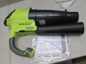 lot 120 image: ryobi 40 volt blower no battery or ...