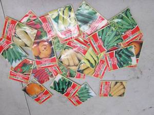 lot 142 image: 25 packages of vegetable seedss ...