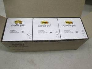 lot 171 image: box of doodle pads 6 packs 4500 per...
