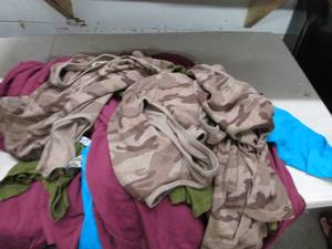 lot 185 image: Box of 18 new girls meduim shirts a...