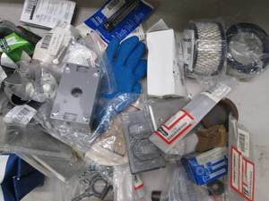 lot 196 image: filters, acid brushes, socket head ...