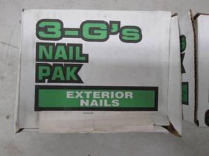 lot 200 image: 8 box, 5lbs each 3 of 10d galv ext...