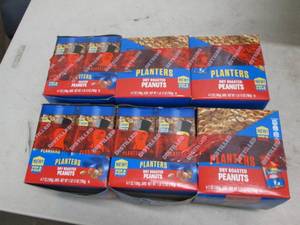 lot 235 image: 6 packages of 47oz jars planters p...
