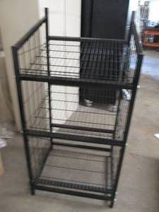 lot 238 image: rack2jar 2 foot wide 5 shelf gravit...