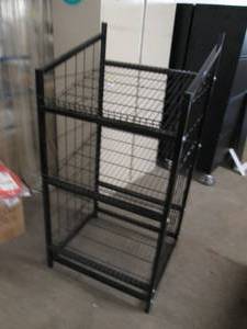 lot 243 image: rack2jar 2 foot wide 5 shelf gravit...