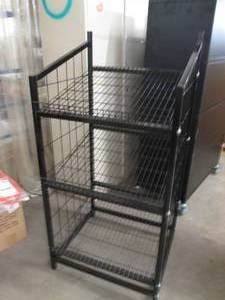 lot 244 image: rack2jar 2 foot wide 5 shelf gravit...