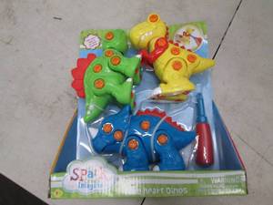 lot 260 image: take apart dinos ...