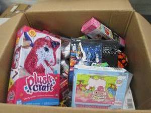 lot 282 image: box lot of toys ...