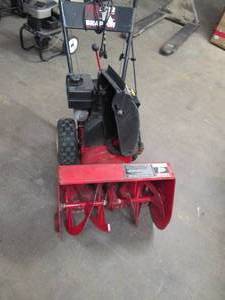 lot 302 image: snapper 5hp 22 inch snowblower has ...