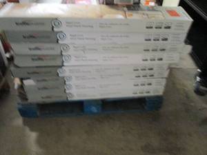lot 319 image: 8 boxes of Edwards Oak 6 in. x 36 i...