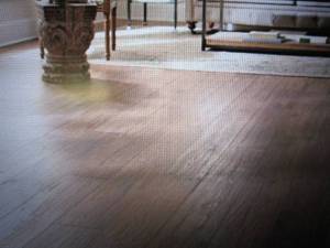 lot 323 image: 6 cases of Distressed Brown Hickory...