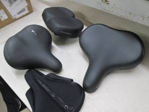 lot 331 image: 4 bicycle seats they look new ...
