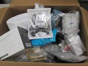 lot 337 image: box of overstock and returns ...