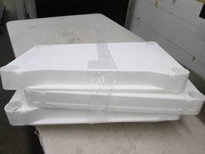 lot 343 image: white 3 shelf ...