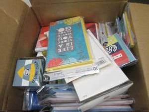 lot 345 image: box of new graduation cards ...