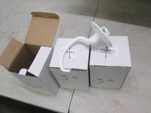 lot 346 image: 3 dough hooks for kitchen aid mixer...