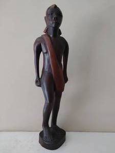 Hand Carved Wood Figurine