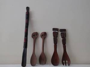 Hand Carved Wood Utensils