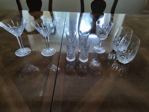 Collection of Waterford Drinking Glasses