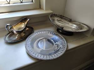 Collection of Reed & Barton EPNS Silver Dishes