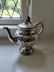 Coin Silver Teapot