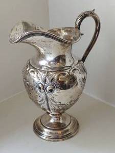 Coin Silver Pitcher